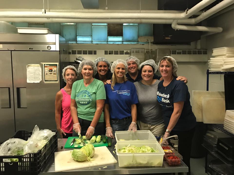 Rhinebeck Bank - photo of volunteers
